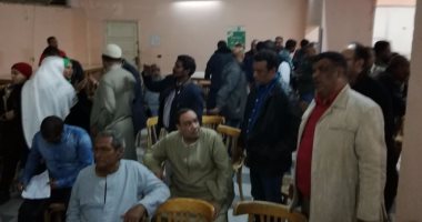 صور.. انسحاب اللجنة المشرفة على انتخابات نادى الأقصر قبل إعلان النتيجة