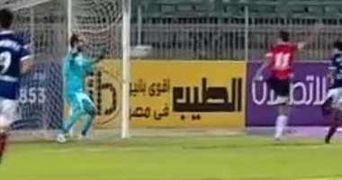 فيديو.. النصر يتقدم على الطلائع بهدف "البغدادى"