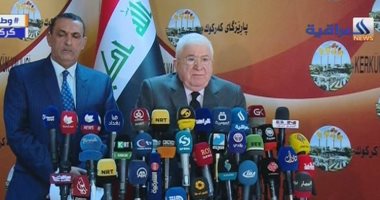 الرئيس العراقى يدعو مجلس محافظة كركوك لاختيار محافظ جديد