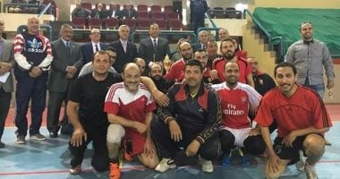 جامعة المنوفية تفوز ببطولة دورى الاتحاد الرياضى بعد تغلبها على الأزهر