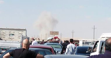التخلص من قطع مخلفات الحروب بالتفجير على طريق "السويس - القاهرة"