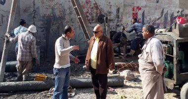 محافظ الإسكندرية :تنفيذ مشروع الصرف الصحى لمناطق غرب المحافظة