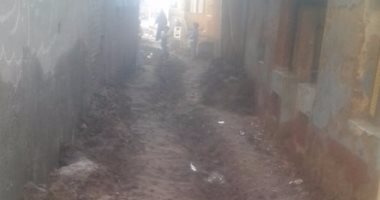 شكوى من انتشار الصرف الصحى بقرية منية سلمنت بالشرقية