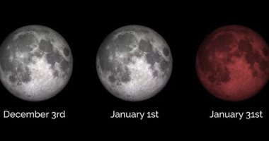  صور جديدة لأول سوبر قمر يظهر بشتاء هذا العام