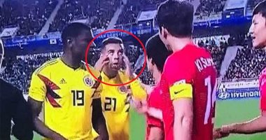 رسميا.. إيقاف لاعب كولومبيا بسبب العنصرية يُهدد مشاركته فى المونديال