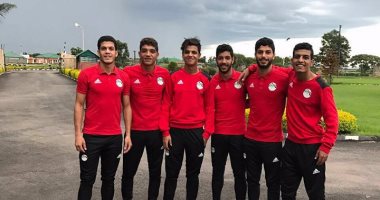 صور.. منتخب الشباب بفندق الإقامه بزامبيا استعدادا لدورة كوسافا