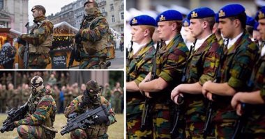 موقع عسكرى أمريكى يسخر من أداء عناصر بالجيش البلجيكى فى احتفال اليوم الوطنى