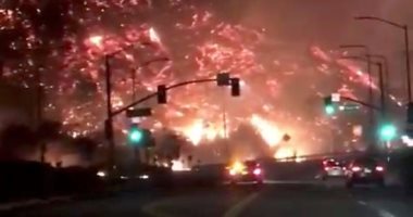 كاليفورنيا تحترق.. النيران تجتاح الولاية الأمريكية والطائرات تحاول إخمادها (صور)