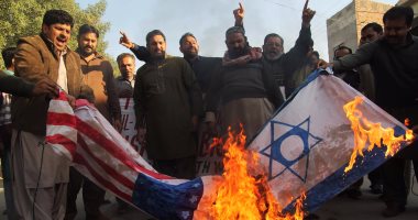 صور.. مظاهرات غاضبة فى باكستان لإدانة اعتراف ترامب بالقدس عاصمة لإسرائيل