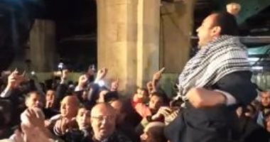 فيديو.. المتظاهرين عقب صلاة الجمعة بالأزهر: "القدس عربية.. مش عاصمة إسرائيلية"