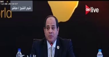 الرئيس السيسي يوجه الشكر للمصريين على تحملهم ضغوط الإصلاح الاقتصادى