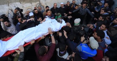 استشهاد فلسطينيين اثنين فى قصف طائرات الاحتلال لشمال بيت لاهيا