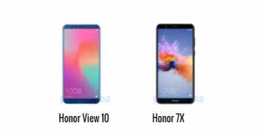 إيه الفرق.. أبرز الاختلافات بين هاتفى Honor View 10 و Honor 7X