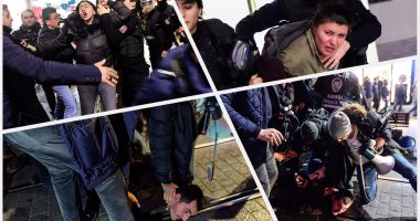 الشرطة التركية تعتقل المتظاهرين ضد قرار ترامب بشأن القدس