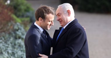 الرئيس الفرنسى يلتقى نتنياهو بقصر الإليزيه فى أعقاب الأزمة بشأن القدس