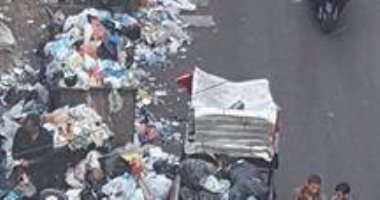 شكوى من تراكم القمامة بشارع محطة شدس فى محافظة الإسكندرية
