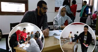 طلاب جامعة القاهرة يستفسرون عن شروط ومراحل العملية الانتخابية