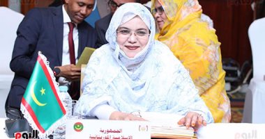 صور.. وزيرة الشئون الإجتماعية بموريتانيا: علينا تقديم دعم مالى للشعب الفلسطينى 