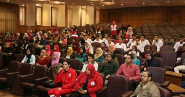 صور .. طب المنوفية تحتفل باليوم العالمى للتطوع