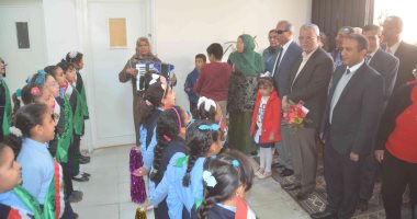 محافظ المنيا يفتتح مبني مركز خدمات المرأة والطفل بابوقرقاص .