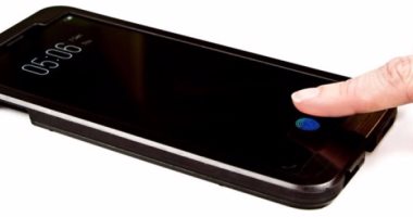 ظهور أول هاتف بقارئ بصمة إصبع بالشاشة الأمامية خلال CES فى 2018  