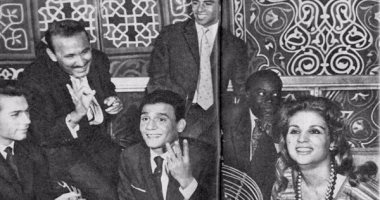 فريد الأطرش يحتفل بفوز الزمالك عام 1960والعندليب يحتفى بنجاح الأهلى 1961