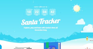 جوجل تطلق خدمة Santa Tracker للاحتفال بالكريسماس
