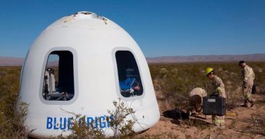 Blue Origin تختبر إطلاق أول كبسولة فضائية يمكنها حمل السياح للفضاء 