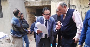 النائب أحمد زيدان يرافق لجنة الإسكان لتفقد مشاكل الصرف الصحى بالساحل