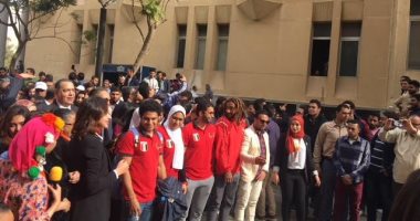 انطلاق الماراثون الرياضى لجامعة مصر للعلوم والتكنولوجيا للتنديد بالعنف ضد المرأة