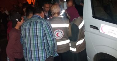 الهلال الأحمر  المصرى: مساعدات عاجلة لضحايا حريق باب الشعرية