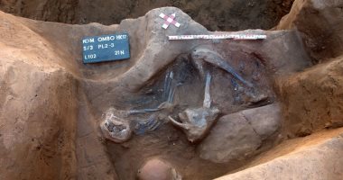 الآثار تعلن اكتشاف جبانة أثرية  ومقابر أطفال وتمثال فى أسوان
