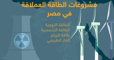 إنفوجراف.. تعرف على 4 مشروعات عملاقة تمثل نقلة نوعية للطاقة فى مصر 