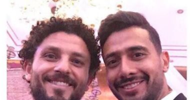 أحمد عادل يهنئ حسام غالى بعيد ميلاده