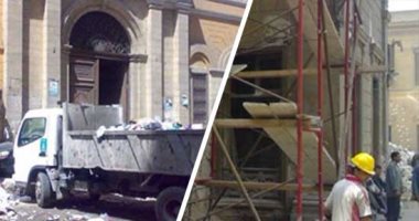 الآثار  تواصل ترميم قصر إسماعيل المفتش مع اتخاذ الإجراءات لمواجهة كورونا