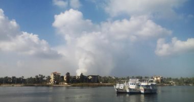 ميناء دمياط: السيطرة على حريق نشب بساحة الخردة وعزلها عن باقى الساحات