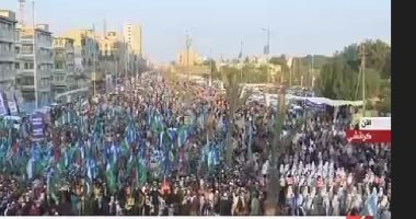 مظاهرات ضخمة بشوارع العاصمة الباكستانية تنديدا بقرار ترامب بشأن القدس