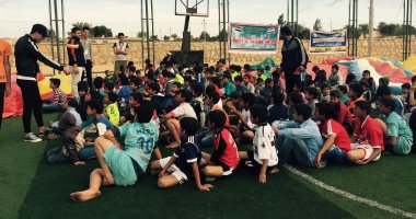 فيديو.. وزارة الشباب والرياضة تنظم يوما ترفيهيا لأطفال وشباب قرية الروضة
