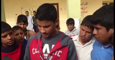 فيديو.. طالب إعدادى يرثى زميله الشهيد بحادث الروضة: لن أنساك مهما طالت الأزمان