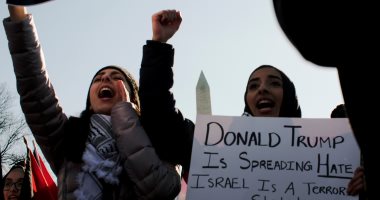 صور.. احتجاجات فى أمريكا وألمانيا ضد اعتراف ترامب بالقدس عاصمة لإسرائيل
