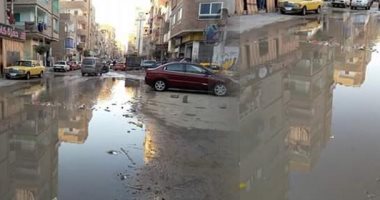 اضبط مخالفة.. مياه الصرف الصحى تغرق شارع طنطا بالإسماعيلية