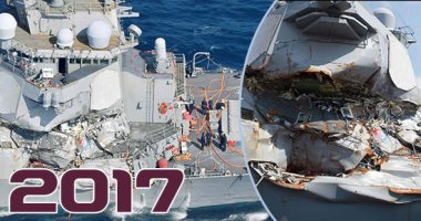5 حوادث فى 2017 تكشف عدم جاهزية أطقم البحرية الأمريكية