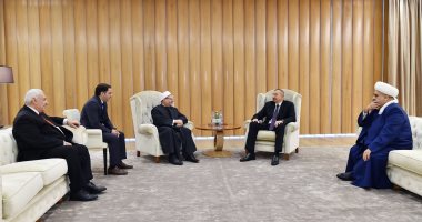 مفتى الجمهورية يلتقى رئيس أذربيجان لبحث التعاون فى مجال مكافحة الإرهاب