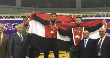 حسام مبروك يتوج بـ7 ميداليات ذهبية بالبطولة العربية والأفرو آسيوية للأثقال