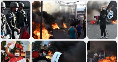 إصابة 15 شخصا فى اشتباكات بين قوات الأمن ومحتجين فى هندوراس