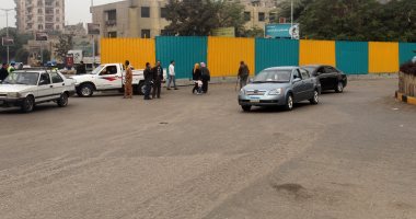 انتشار خدمات مرورية بمحيط أعمال إنشاء محطتى مترو بشارع السودان لمنع الزحام