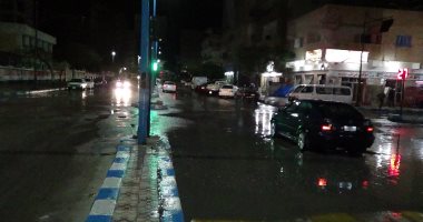 أمطار غزيرة على شمال سيناء وإغلاق ميناء العريش