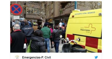 3 مصابين فى مقاطعة مورسيا الإسبانية بعد انفجار اسطوانة غاز
