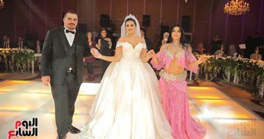 صور.. الليثى والا كوشنير يحييان زفاف "عمر وصفا"  بحضور نجوم المجتمع