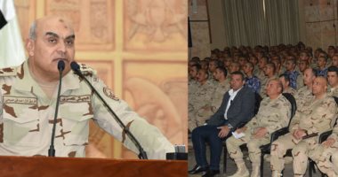 وزير الدفاع يلتقى عدد من أعضاء هيئة التدريس والدارسين بأكاديمية ناصر العسكرية
